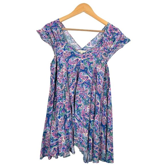 Matilda Jane in Maze Tunic paisley floral boho coastal sz L - Picture 2 of 8